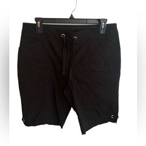 Weekends by Chico's Black Perfect Stretch Shorts